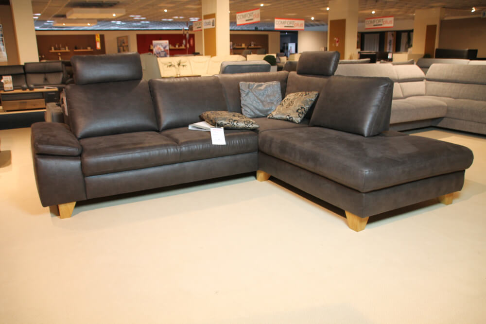 Walther - Ecksofa mit Sitztiefenverstellnug