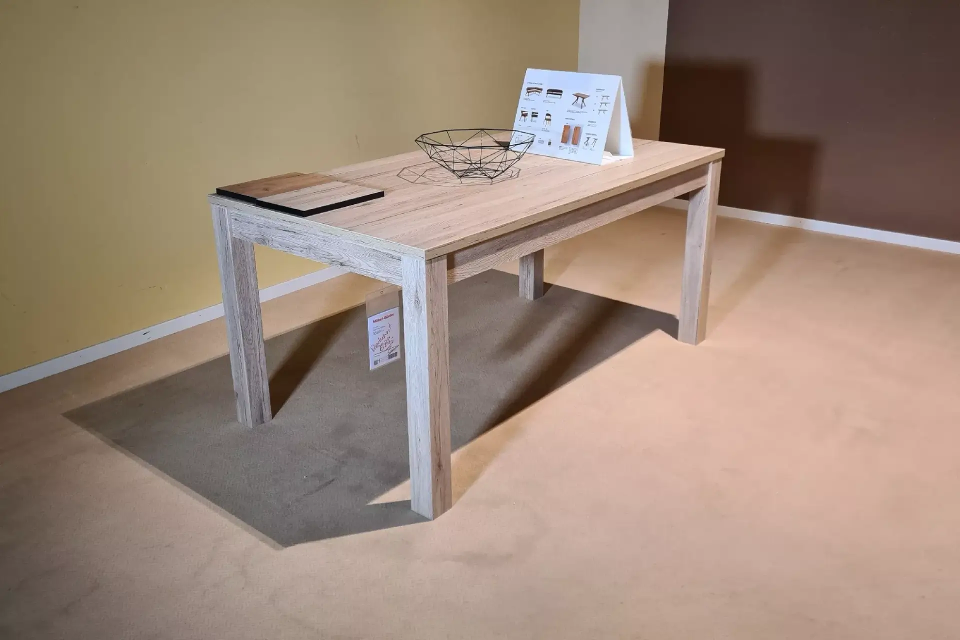 3973 - 51- 055  Kopf-Ausziehtisch       